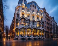 Ontdek Gaudi’s Meesterwerken: Privé Tour van de Sagrada Familia en Park Güell