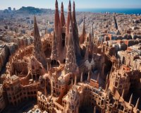Oplev Gaudis Arkitektoniske Vidundere i Barcelona