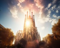 Upptäck Barcelona och Sagrada Familia på en Halv Dag