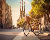 Udforsk Barcelona på Cykel & Sagrada Familia